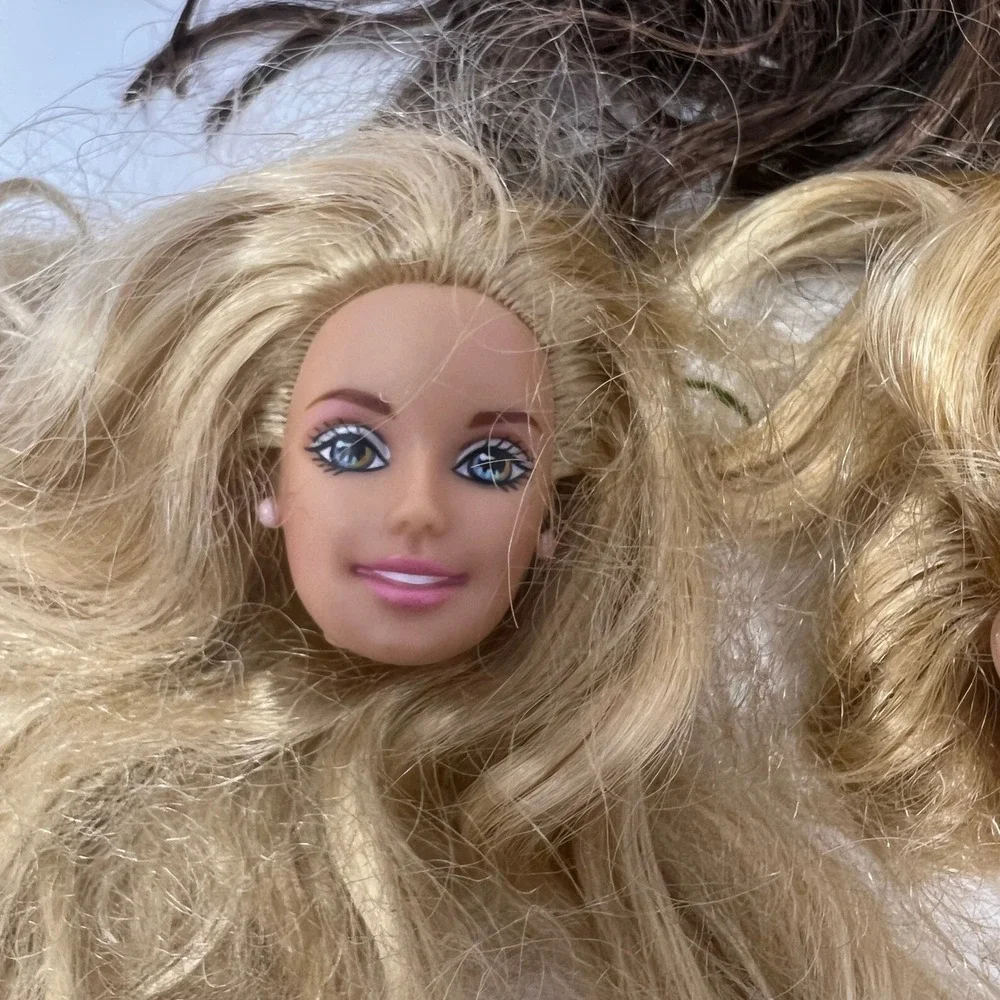 Barbie Ken Doll Heads 20 Vtg Modern Holiday Fashionista 90's Y2K Replacement